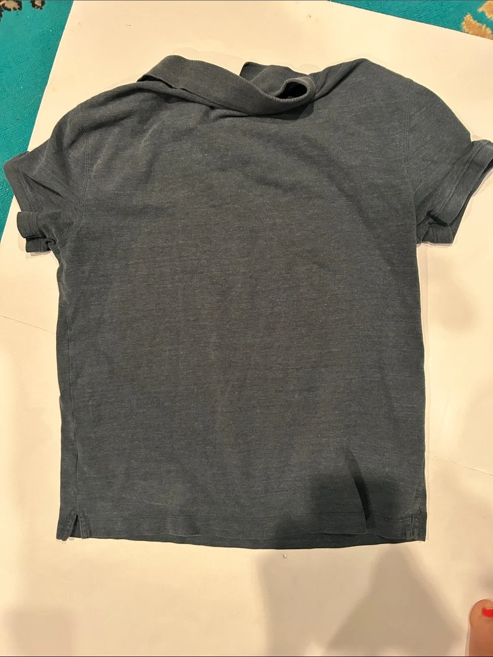 Banana Republic Men’s Polo Shirt - Charcoal Blue